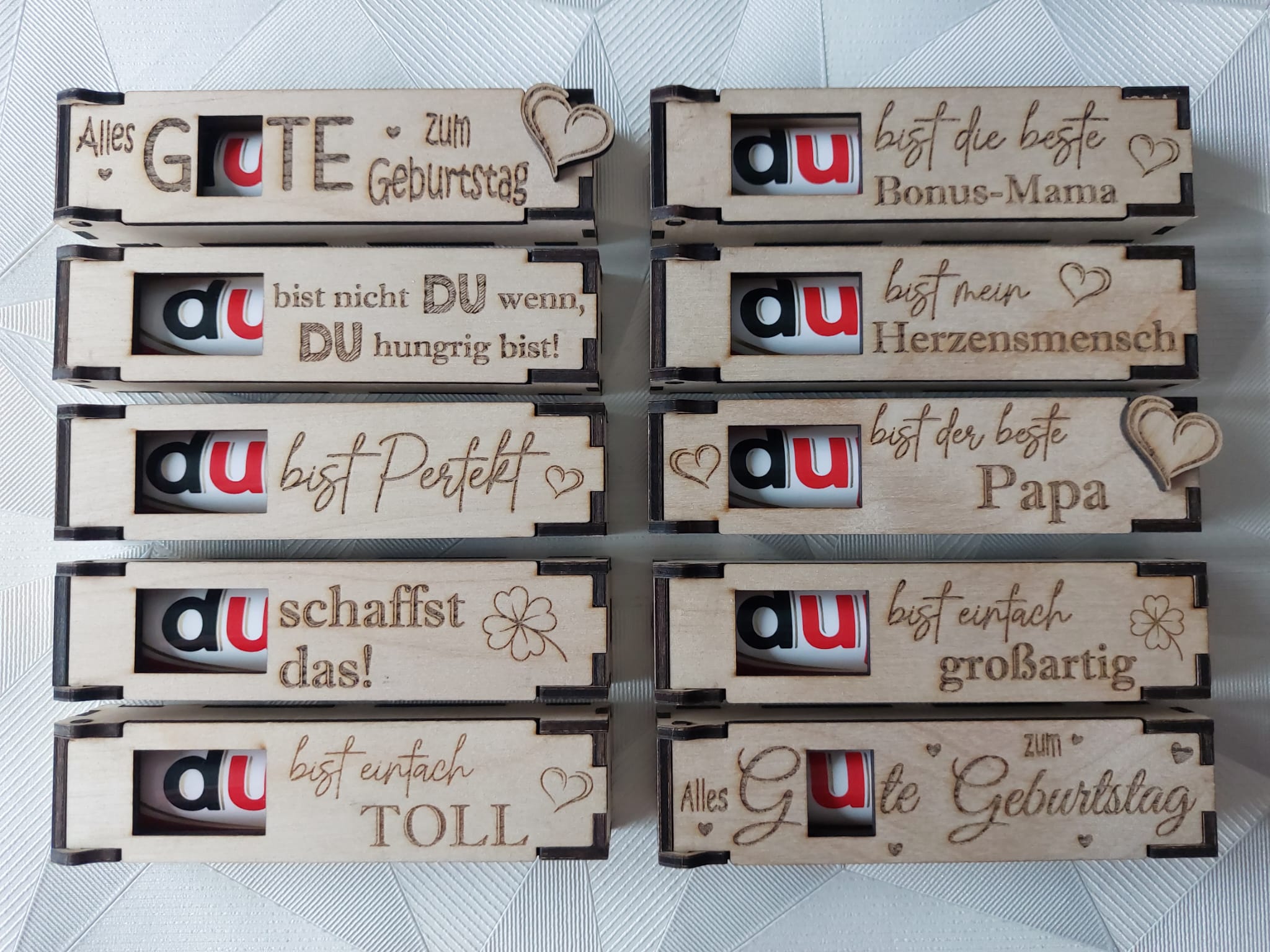 Schokoriegel 🍫 Geschenkbox 